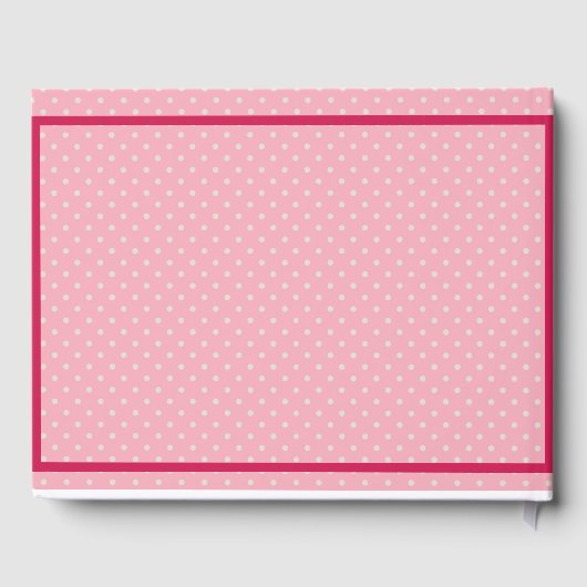 Retro Mammie Blonde Baby shower Partij Gastenboek (Achterkant)