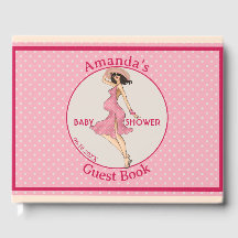 Retro Mammie Brunette Baby shower Party