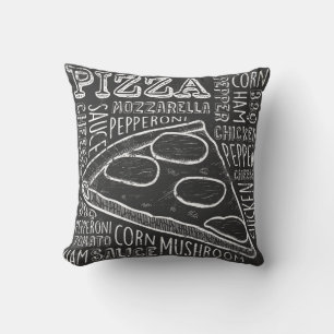 Retro Man Cave Classic  Pizza Kussen