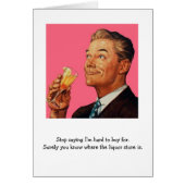 Retro Man - Deze manier naar de Liquor Store. (Voorkant)