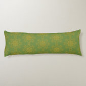 Retro Mandala Avocado Body Pillow Lichaamskussen (Achterkant)