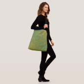 Retro Mandala Avocado Crossbody Bag Crossbody Tas (Op model)