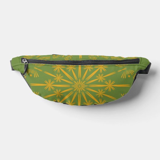 Retro Mandala Avocado Fanny Pack Heuptasje (Liggend)