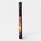 Retro Mandala Bloedroze Geel en Groen Case-Mate iPhone Case (Achterkant/links)