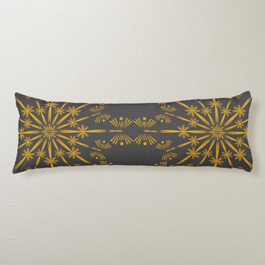 Retro Mandala Dusk Body Pillow Lichaamskussen (Voorkant)