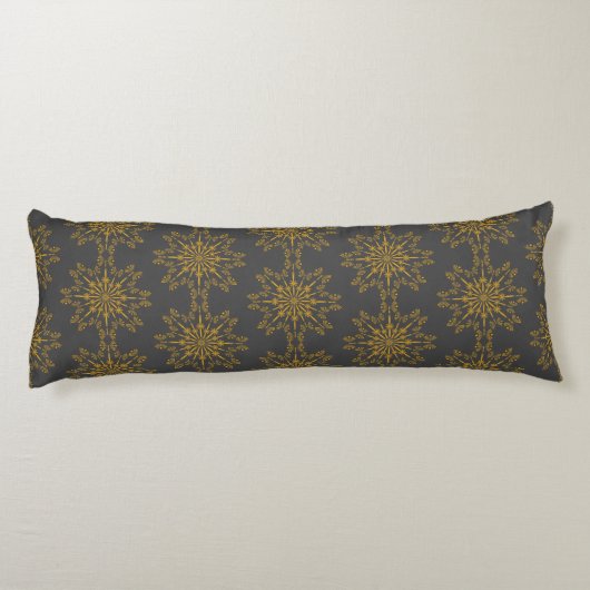 Retro Mandala Dusk Body Pillow Lichaamskussen (Achterkant)