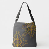Retro Mandala Dusk Crossbody Bag Tas (Voorkant)