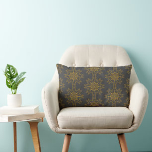 Retro Mandala Dusk Lumbar Pillow Kussen