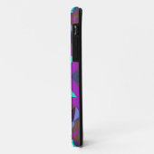 Retro Mandala Flower Blue Paars and Pink Case-Mate iPhone Case (Achterkant/links)