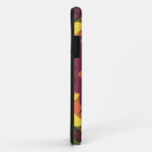 Retro Mandala Flower Paars Oranje and Green Case-Mate iPhone Case (Achterkant/rechts)