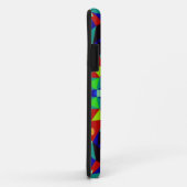 Retro Mandala Flower Red Green en Blue Case-Mate iPhone Case (Achterkant/rechts)