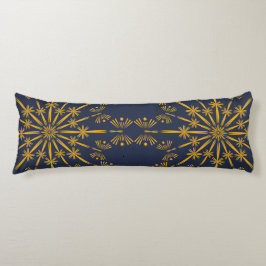 Retro Mandala Midnight Body Pillow Lichaamskussen