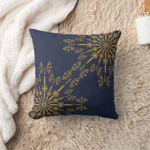 Retro Mandala Midnight Sierkussen