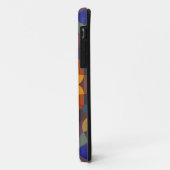 Retro Mandala Oranje blauw en groen Case-Mate iPhone Case (Achterkant/links)