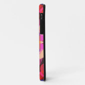 Retro Mandala Paarse roze en geel Case-Mate iPhone Case (Achterkant/links)