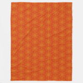 Retro Mandala Papaya Fleece Blanket (3 maten) Deken (Voorkant)