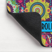 Retro Mandala Patroon Muismat (Hoek)