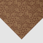 Retro mandala patroon tissuepapier (Detail)