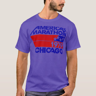 Retro Marathon Chicago 1970 Amerika Marathon T-shirt