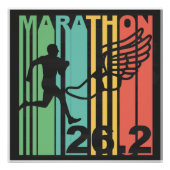 Retro Marathon Perfect Poster (Voorkant)