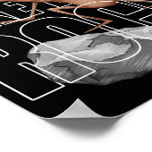 Retro Marcus The Worm I Don't Like This Rock  Poster (Hoek)