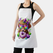 Retro Mardi Gras, Highland Koe Schort (Insitu)