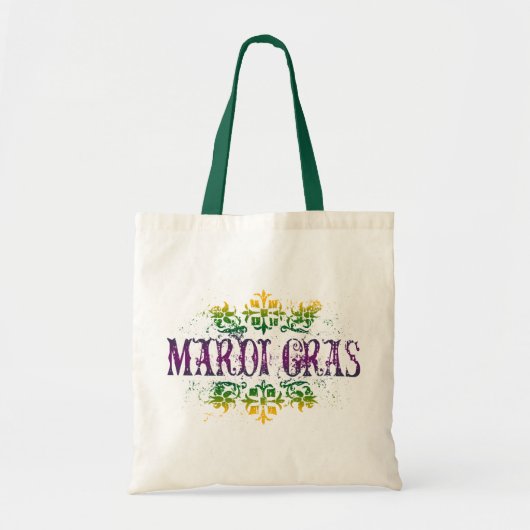 Retro Mardi Gras Tote Bag (Voorkant)