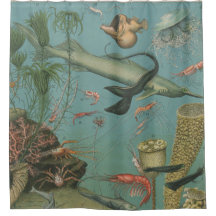 Retro mariene biologie oceaanvis