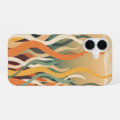 Retro Marine Plants iPhone 16 Hoesje (Achterkant horizontaal)