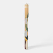 Retro Marine Plants iPhone 16 Hoesje (Rechterkant)