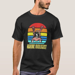 Retro marinier Geweldige SCUBA Prese T-shirt