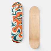 Retro marmer jaren '60 persoonlijk skateboard (Voorkant)