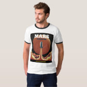 Retro Mars expeditie T-Shirt (Voorkant volledig)
