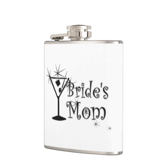 Retro Martini - Bride's mam Heupfles (Links)