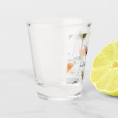 Retro Martini Bril met Olijven | Neutrale tonen Shot Glas (Links)
