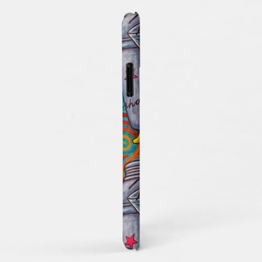 Retro Martini Iphone Case (Achterkant/rechts)