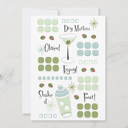 Retro Martini Mid-Century Modern (Voorkant)