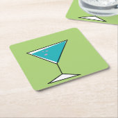 Retro Martini Onderzetter (Schuin)