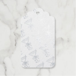 Retro Martini Patroon Folie Cadeaulabels