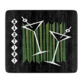 Retro Martini Snijplank (Voorkant)
