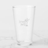 Retro Martini - Speciale Gast Glas (Achterkant)