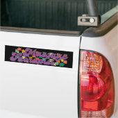 Retro Massage Therapeut Bumpersticker (Op Truck)