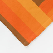 Retro massief geometrisch vormpatroon 1 fleece deken (Hoek)