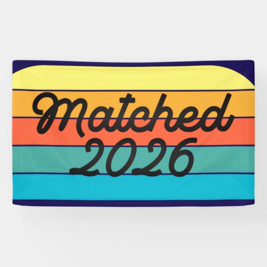 Retro Match Day 2026 Celebration Residency Spandoek (Horizontaal)