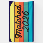 Retro Match Day 2026 Celebration Residency Spandoek (Verticaal)