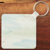 Retro Matteüs 5:7 Bijbelvers Sleutelhanger (Achterkant)