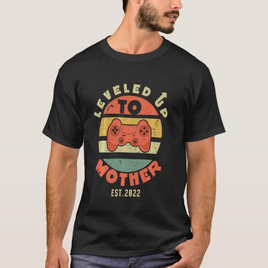 Retro maximaal moeder gamer 2022 t-shirt (Voorkant)