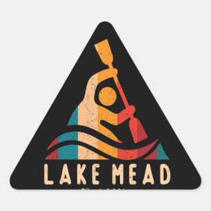 Retro Mead Kajakken Sticker