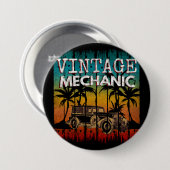 RETRO MECHANICUS RONDE BUTTON 7,6 CM (Voorkant /achterkant)