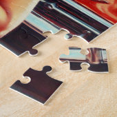 Retro Mechanisch Meisje Legpuzzel (Zijkant)